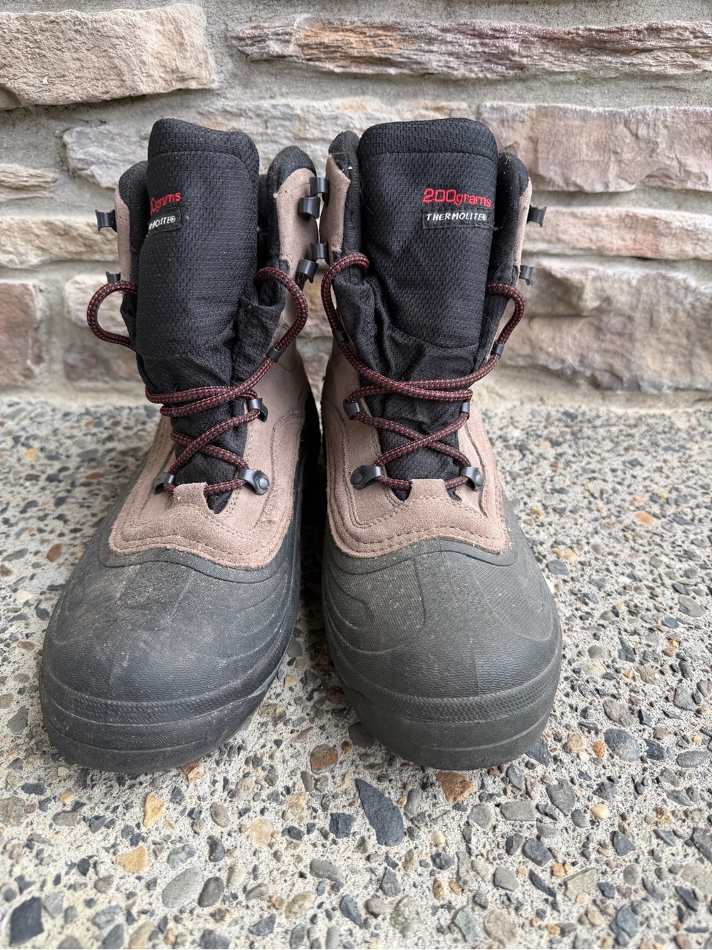 Columbia Brown and Black Insulated Winter Boots - 200 Grams Thermolite 11